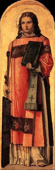 Bartolomeo Vivarini St Lawrence the Martyr